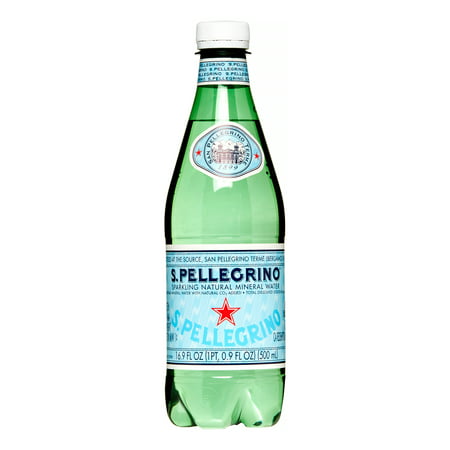 San Pellegrino Sparkling Natural Mineral Water, 16.9 Fl Oz, 12 Count