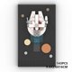 thumbnail image 2 of Small Scene MOC Building Blocks Planet Series Postcard Space War Trilogy Creative Model Ornaments, A Nostalgic Piece for Reminiscing, 2 of 10