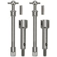 thumbnail image 1 of Reemplazo de acero inoxidable compatible con eje de transmisión delantero Axial SCX24 90081, actualización Dog Bone para autos RC 1/24, 1 of 8