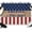 Red, Beige, Blue, variant on 7x5ft Photo Backdrop, Anniversary USA Flag Soft Polyester Backdrop Curtains Photography Backdrops, American Flag Red Striped Blue Brushed Background for Photoshoots Studio Video Portrait Parties