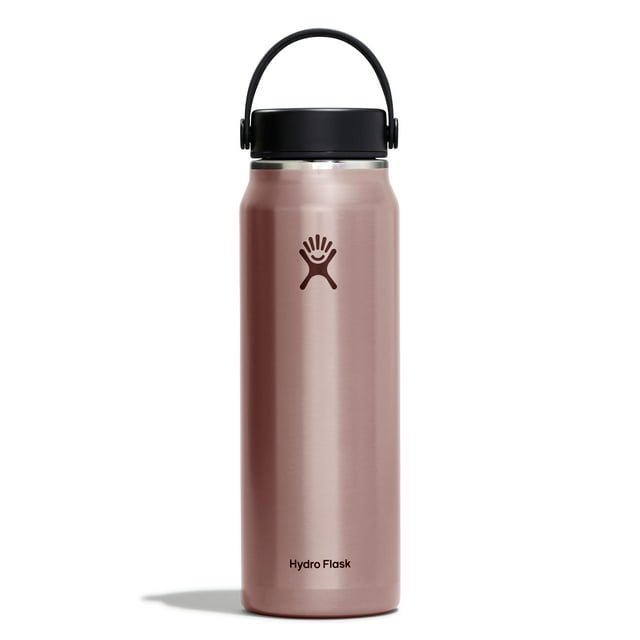 Botella Hydro Flask, ligera, 946 ml, con tapa ancha y flexible, cuarzo
