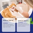 thumbnail image 1 of Pet Cleanser Powder Efficient Removal Plaque Solution For Dogs Cats Natural Ingredients Fresh Breath White Teeth, 1 of 9