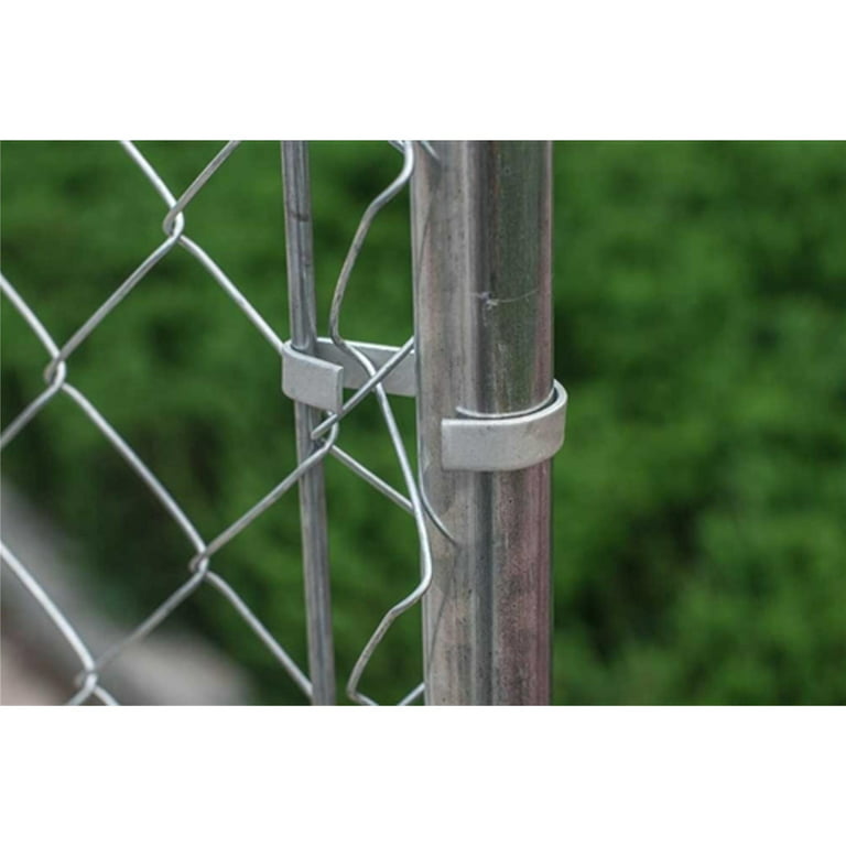 9 Gauge x 2 Chain Link Fence Fabric, Galvanized