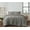 Grey, variant on Brooklyn Loom Marshmallow Plush 100% Microfiber Polyester Mustard 2-Piece Twin Comforter Set, Solid Casual themed, Adult Bedding, OEKO-TEX Certified