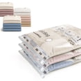 thumbnail image 4 of MagicBag Large Heavy Duty Vacuum Storage Bags, 3 Pack Flat Compression Bags for Clothing, Space Saving & Airtight, 4 of 13