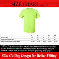 thumbnail image 5 of JERZEES Hi-Vis Safety T-Shirt for Men, Full Polyester, Moisture-Wicking Work Shirt, Safety Green, S, 5 of 5
