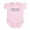 Petal Pink, variant on CafePress - My Big Sister Is Awesome Infant Bodysuit - Baby Light Bodysuit, Size Newborn - 24 Months