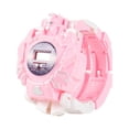 thumbnail image 2 of Pink Childrens Electronic Deformation Watch Manual Robot Transformation Toy Creative Learning Gift, 2 of 2