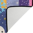 thumbnail image 5 of SKYSONIC Christmas Colorful Theme Non-Slip Area Rug, Snowman Reindeer Floor Carpet Comfort Floor Mats Decor for Indoor Front Porch Living Room Bedroom Kitchen, 36"x24", 5 of 5