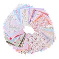 thumbnail image 2 of 50 piezas de telas de algodón PENGJTMXG Diy Patchwork Materiales de Tela hechos a mano para coser Scrapbooking Acolchado 15x15cm, 2 of 4