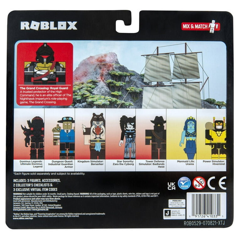 RBX Roblox Celebrity Series 10 Minion King w/ Regal King Cape VIRTUAL ITEM  CODE