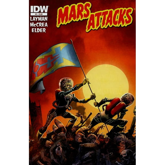 Mars Attacks (3rd Series) #3 VF ; IDW Comic Book