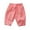 Pink, variant on Toddler Kids Baby Boy Girl Soft Cotton Linen Pants Elastic Basic Harem Long Pants Bloomers Casual Joggers Solid Cute Trousers