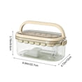 thumbnail image 3 of Openpig Ice Tray With Storage Bin One Click Ice Release Portable Ice Maker With Handle Free Ice Container For Summer Home Party, 3 of 7
