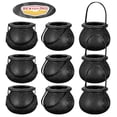thumbnail image 1 of Cauldron Kettle 10pcs Candy Cauldron Kettles Black Cauldrons Bulk Cauldron Halloween Candy Bucket Halloween Black Cauldrons Trick Or Treat Halloween, 1 of 5