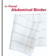 thumbnail image 3 of Dealmed Abdominal Binder, Compression Wrap, Support Belt for Lower Waist (4 Panel, 12", Small, 30" - 45"), 3 of 7