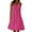 Hot Pink, variant on ink Womens Beach Formal Date Night Gowns Evening Holiday Sleeveless Dresses Homecoming Dresses for Women Crew Neck Hawaiian Pleated Fall Summer Dresses 2026 4XL