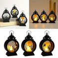 thumbnail image 2 of LED Halloween Pumpkin Lantern Lamp DIY Hanging LED Halloween Decorations, 2 of 5