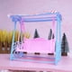 thumbnail image 4 of sweethay Columpio de playa de juguete para niños con modelo de dosel silla columpio en miniatura muebles de decoración de casa de muñecas Juegos de imaginación, 4 of 6