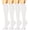 White, variant on 4 Pairs Copper Compression Socks for Women & Men Circulation 15-20 mmhg - Better Blood Flow, Swelling, Best Support for Medical, Running, Nursing
