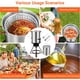 thumbnail image 5 of Historyli Freidora de pavo de 30 cuartos, freidora de aluminio para exteriores con regulador, caldera y vaporera para mariscos, kit de termómetro de inyector, soporte para quemador de estufa de, 5 of 7