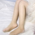 thumbnail image 5 of xiaxaixu Collants Résille pour Filles Tout-Petits, Collants à Paillettes avec Strass, 5 of 5