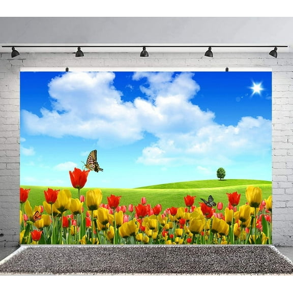 Natural scenery Backdrop Banner Party Supplies Poster Movie Theme Background for Photography Birthday Decorations