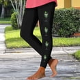 thumbnail image 3 of Neewe Women's St. Patrick's Day Printed High Waist Yoga Long Yoga Pant Running Yoga Loose Leisurely Pants-White 2XL, 3 of 4
