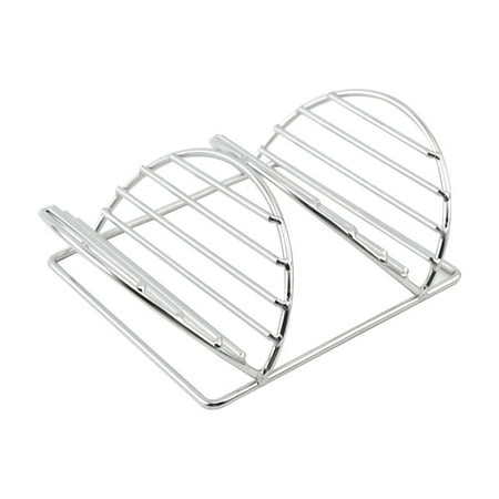 

Stainless Steel V Shaped Meat Roll Rack Pizza Stand For Party BBQ For Kitchen