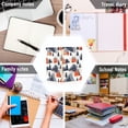 thumbnail image 6 of FORMRS 1-Subject Spiral Notebook 8" x 5" College Ruled 60 Refillable Sheet A5 Hard Cover, 2 Pack, Blue Snow Houses, 6 of 7