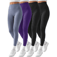 thumbnail image 1 of Pack 4 Colores Leggins Faja Termicos Afelpados Unitallas Yoga, 1 of 9