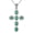 May, variant on Cross Birthstone Necklace 925 Sterling Sliver Birthstone Pendant Necklace Cross Jewelry Gifts for Women Lover