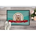 thumbnail image 2 of Yorkie Yorkshire Terrier Merry Christmas Door Mat, 2 of 4