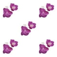 thumbnail image 2 of maskred 50 Pcs Têtes d'Orchidées en Soie Synthétique Durables Conçues pour Bas Violet Rouge 5Set, 2 of 6