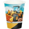 5PK Big Dig Construction 9 oz Hot/Cold Cups ,Party Supplies and Decorations