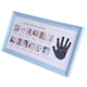 thumbnail image 3 of Growth Record Photo Frame Month Milestone Display Holder Creative Fingerprint Keepsake Durable Design Blue For Newborns Boys Girls Families, 3 of 4