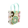 thumbnail image 2 of Tinymills Donut Party Favor Treat Bags with Handles, Reusable Goodie Bags for Kids Birthday, 12 Pack, 2 of 4