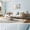 Diatom Azure blue, variant on Linen 3D Foam Self-adhesive PVC Solid Color Thickened Waterproof Background Wall Renovation Wallpaper Wall Stickers Home Decor