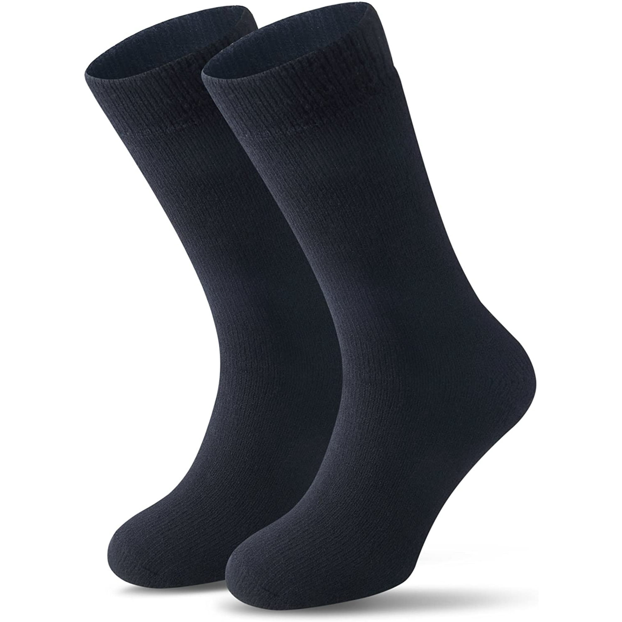 Chaussettes Thermiques Isolées Doublées en Laine Chaude pour Hommes et  Femmes Chaussettes Épaisses pour Bottes Temps Froid