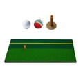 thumbnail image 1 of Golf Hitting Mats Golf Turf Practice Mat Indoor Backyard Training Hitting Pad Practice Rubber Tee Holder Grass Mat, 1 of 3
