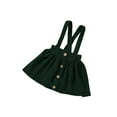 thumbnail image 2 of Bagilaanoe Toddler Baby Girls Overalls Dress Set Adjustable Strap Suspender Skirt 1T 2T 3T 4T 5T 6T Kids Casual Outfits, 2 of 8