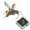 2-8, variant on WEIHE 2pcs/box Artificial Bionic Fly Fishing Lure Lifelike Flies Bees Insects Hook Floating Action Attractive Bait