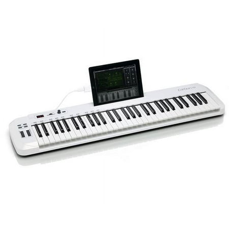 Samson - Carbon 61-Key USB MIDI Keyboard Controller - White