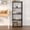 Columbia Walnut & Black, variant on HOMLUX 5-Tier 57.4" Open Shelf Bookcase, Compact Storage Bookshelf for Living Room Bedroom Office, Gray & Black