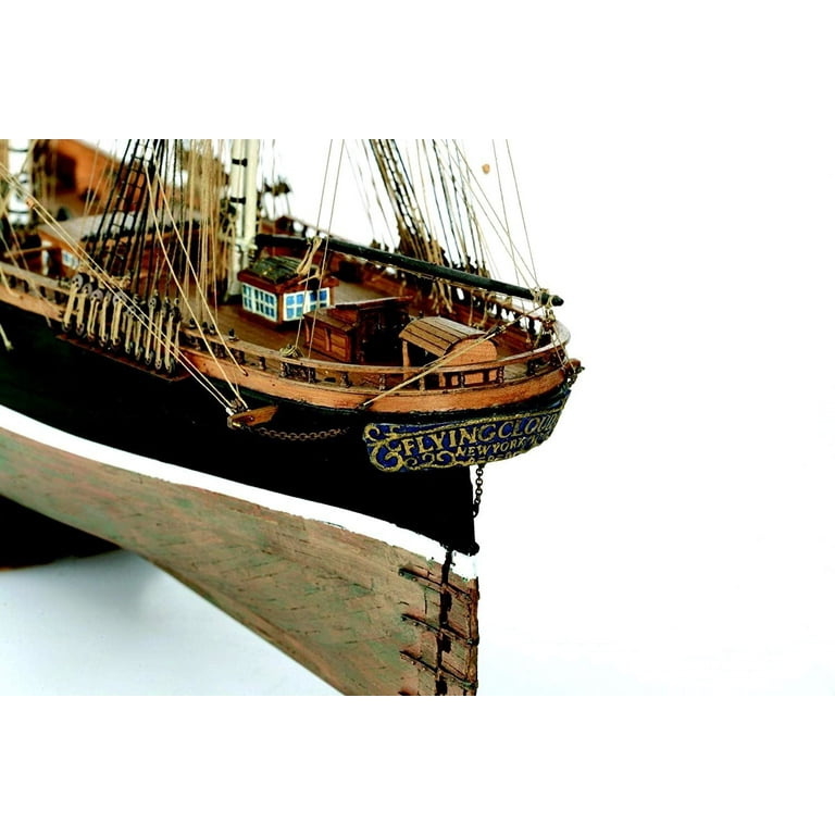 Mamoli MV41 Flying Cloud Model Ship Kit - American Clipper Ship