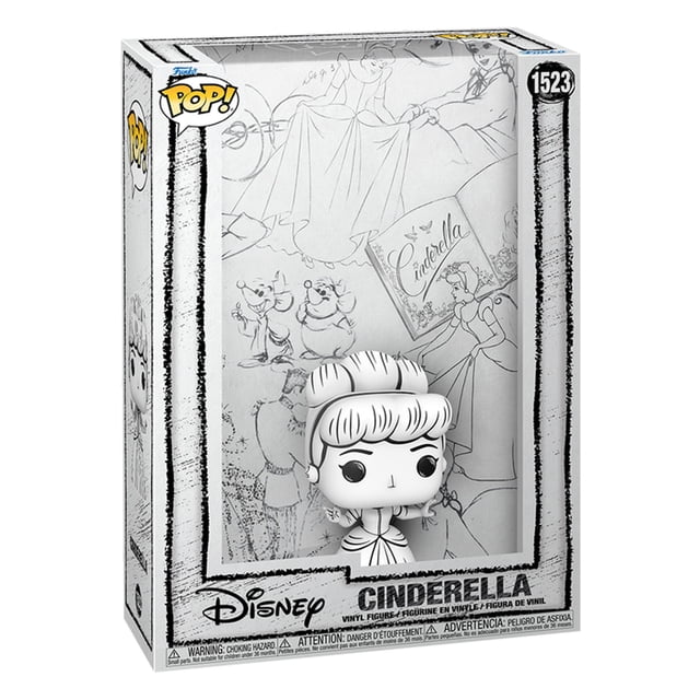 Figura Coleccionable Funko Pop Cover Sketched Cenicienta 1 Pieza