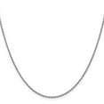 thumbnail image 2 of 14K White Gold Rolo Chain Styles Necklace 1.5 mm D/C 16 inch, 2 of 4