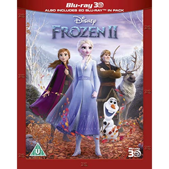 Frozen 2 3d [BLU-RAY]