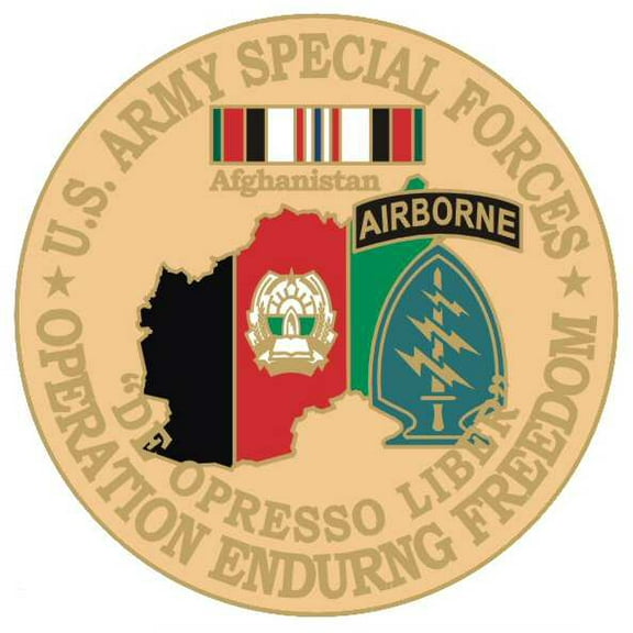 Special Forces 1 1/8" Operation Enduring Freedom Lapel Pin
