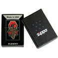 thumbnail image 2 of Zippo Crow Tattoo Design Black Matte Pocket Lighter, 2 of 6